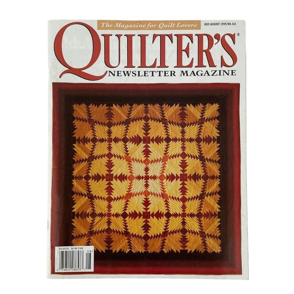 Quilter's Newsletter Magazine Vintage 1999 Lot of 4 - Picture 4 of 5